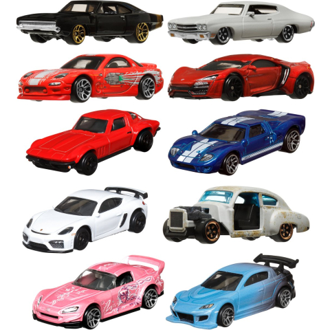 Hot Wheels auto's - fast & furious - verrassingsitem - 1 stuk