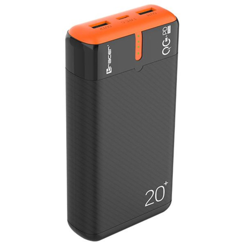 Tracer EnerGen power bank - 2 x USB USB-C - 22.5 Watt - 20000 mAh