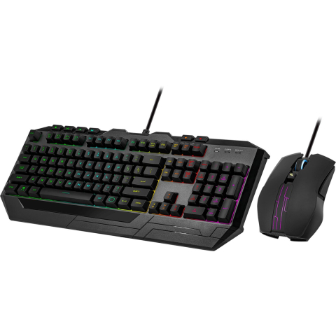 Cooler Master Devastator 3 RGB - keyboar - Keyboard and mouse set - Duits - Zwart