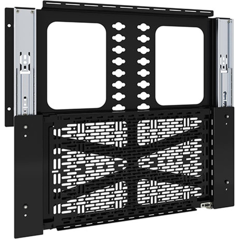 Chief Proximity Component Storage Slide-Lock Panel For AV Systems - Black - Max 6.8 kg - recommended for