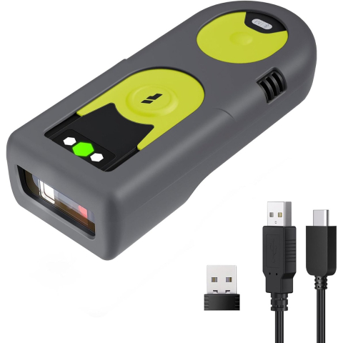 Inateck BCST-42 - 2D Portable Barcode Scanner | Bluetooth/2.4G/USB