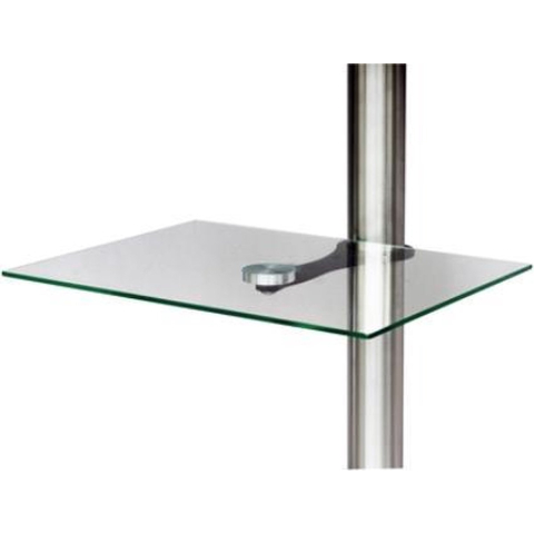 ConnecTech Sinox Glass Shelf for Sinox StandView TV Floor Mount - Max - recommended for