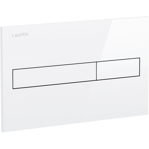 LAUFEN flush plate Wit