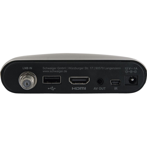 Schwaiger DSR400HD - Satellite TV Ontvanger