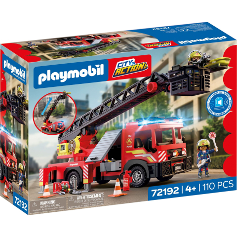 PLAYMOBIL - Fire Ladder Truck (72192)