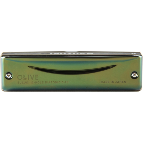Suzuki Olive C-20 Diatonic harmonica - Key: C