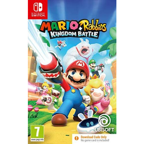 Mario + Rabbids Kingdom Battle (Code in a Box) - Nintendo Switch - Turn-based