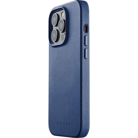 Mujjo Volledig leren hoesje met MagSafe voor iPhone 14 Pro