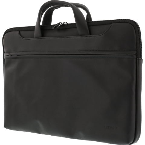 Deltaco Notebook Case up Aan 15.6" PU-Leather Zwart
