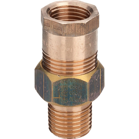 Viega Union socket - nipple 1 1/4" gunmetal