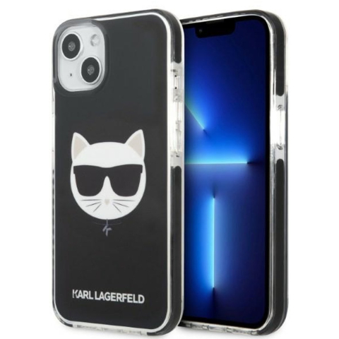 Karl Lagerfeld KLHCP13STPECK iPhone 13 mini 5.4" hardcase black/black Choupette Head