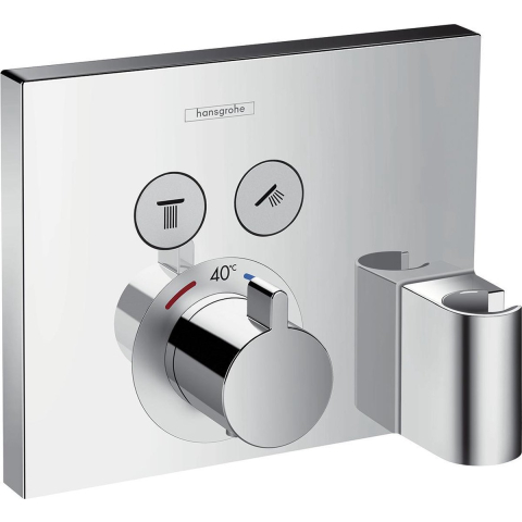 Hansgrohe Douche select thermostatische mixer voor verborgen installatie