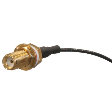 MikroTik ACSMAUFL U.fl - SMA female pigtail - Zwart