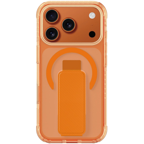 AmazingThing Titan Pro Holder case for iPhone 17 Pro compatible with MagSafe - orange
