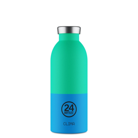 24Bottles Clima - Wave - Blue / Green - 500 ml