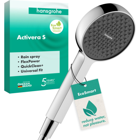 Hansgrohe activera s hand shower 95 1jet ecosmart chrome
