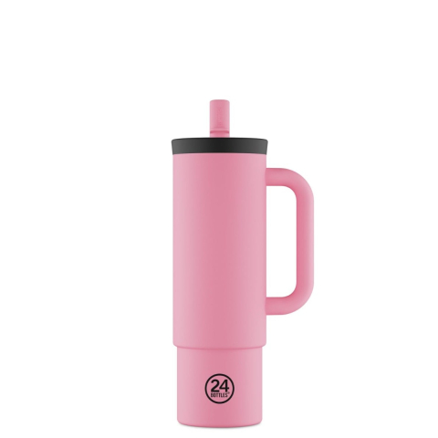 24Bottles - Straw Cup - Flamingo - 800 ml