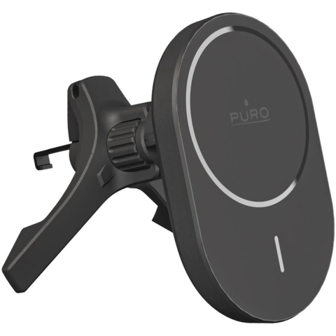 Puro Car Holder with Qi2 Charger MagSafe Compatible - Black