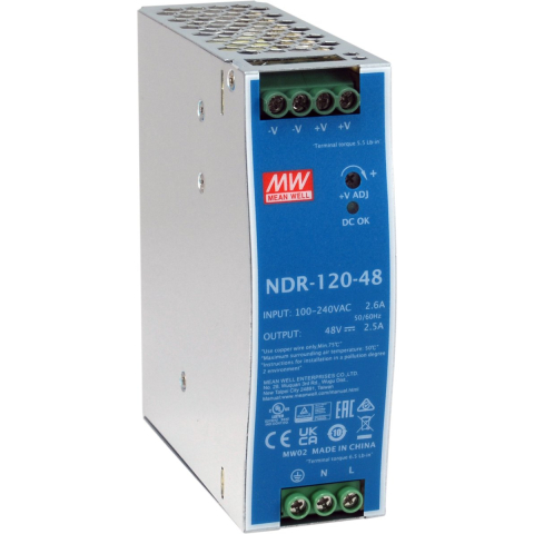 LevelOne POW-4842 - power supply - 120 Watt Voeding - 120 Watt - ATX - 80 Plus