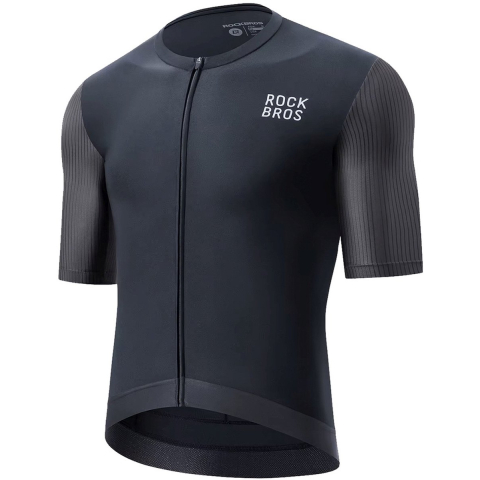 Rockbros 15200025 Short Sleeve Cycling Jersey Size XS - Black