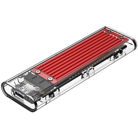 ORICO TCM2-C3 M.2 NVME to USB-C 10Gb/s Disk Drive - Red