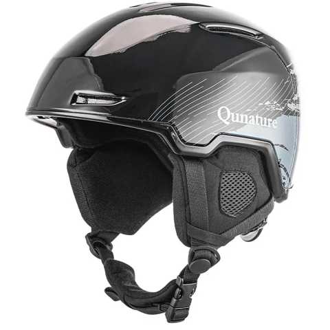 Rockbros Qunature 10130003004 Ski Helmet with Earmuffs Snowboard Size M - Black