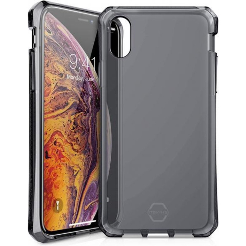ITSKINS SPECTRUM CLEAR cover for iPhone XS Max®. Black