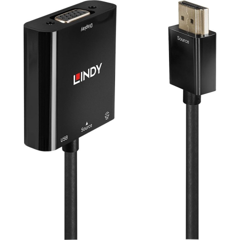 Lindy - video converter - black