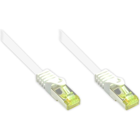 Alcasa electronik Good Connections patch cable - 2 m - white - Wit - 2m