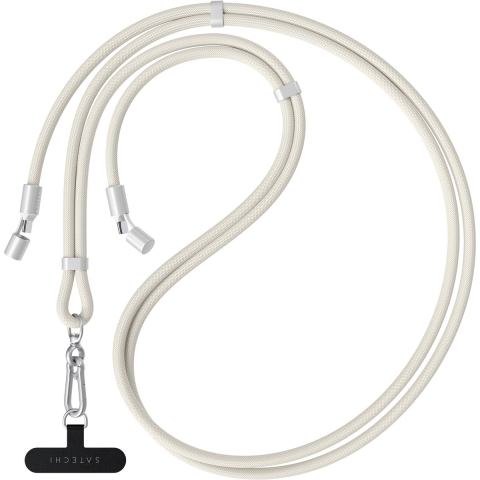 Satechi OntheGo Crossbody Multi-Device Charging Cord - Stylish and Durable Hands-Free Charging Solution - Sand
