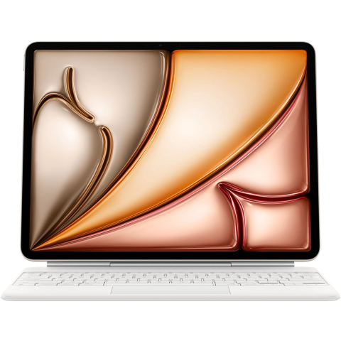 Apple Magic Keyboard for iPad Air M3 13" - White - Keyboard and folio case - Engels (US international) - Wit