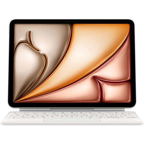 Apple Magic Keyboard for iPad Air M3 11" - White - Keyboard and folio case - Duits - Wit