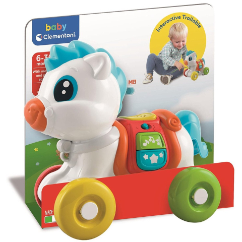Clementoni Pull Along Pony - 2023
