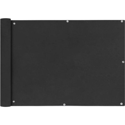 vidaXL-Balkonscherm-Oxford-textiel-75x400-cm-antraciet