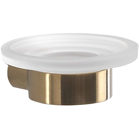 Gedy Piren wall-mounted soap dish - Brushed brass