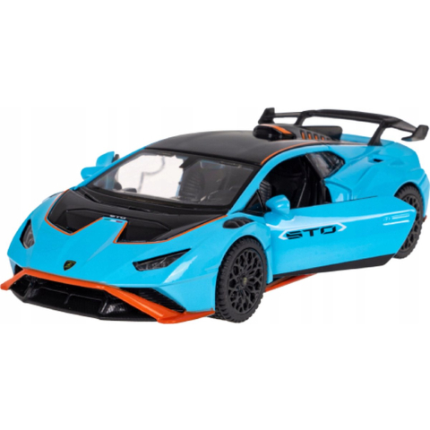 RASTAR Die cast 1:32 Lamborghini Huracan STO Blue