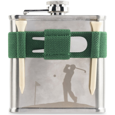 Kikkerland - GOLF FLASK