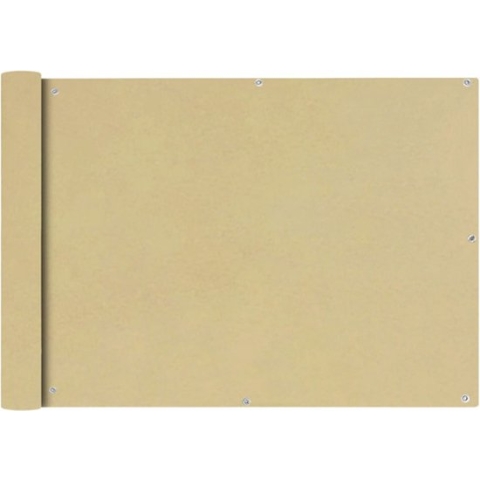 vidaXL-Balkonscherm-Oxford-textiel-75x600-cm-beige