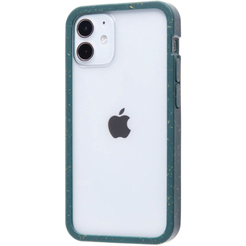 Pela Clear - iPhone 12 mini case - Green