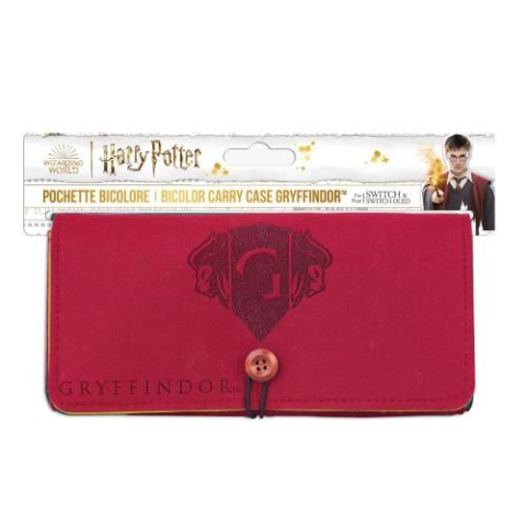 Trade Invaders Harry Potter - Gryffindor Switch Felt Pouch - Red - Miscellaneous Bag - Nintendo Switch