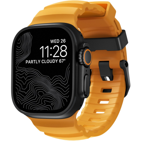 Nomad Rocky Point Band - 45mm | Sol| Black Hardware