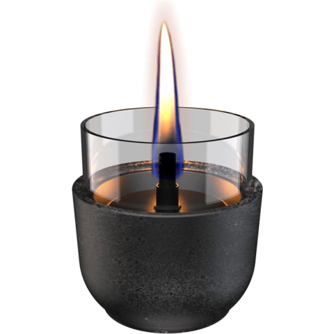 Tenderflame Violet 8 Black Lava Porcelain