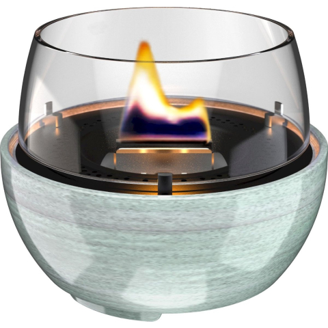 Tenderflame Tulip 14 Green Reactive Porcelain