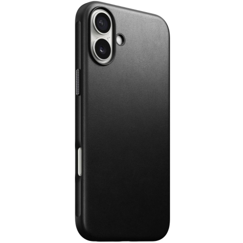 Nomad Modern Leather Case - iPhone 16 Plus | Black | Leather