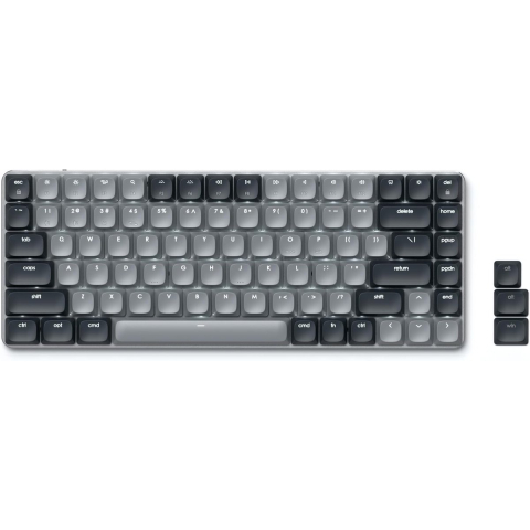 Satechi SM1 Slim Mechanical Backlit Bluetooth - Dark - Toetsenbord - Engels (US international) - Grijs