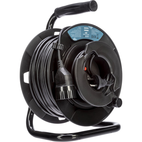Nordic Quality Cable reel DK oneway outlet H05VV-F.2X1.0.37+3m