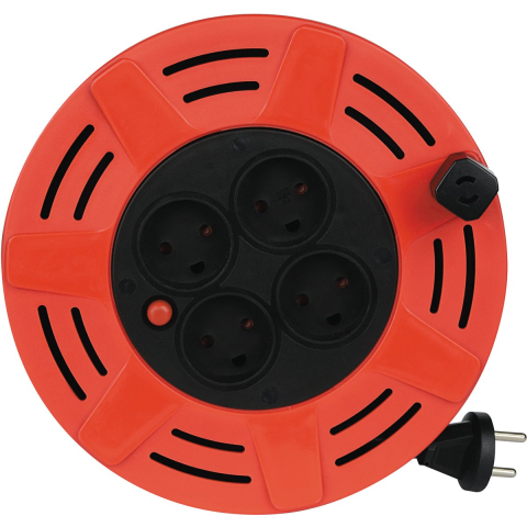Nordic Quality Cable Reel H05VV-F 2x1.0mm² 10m