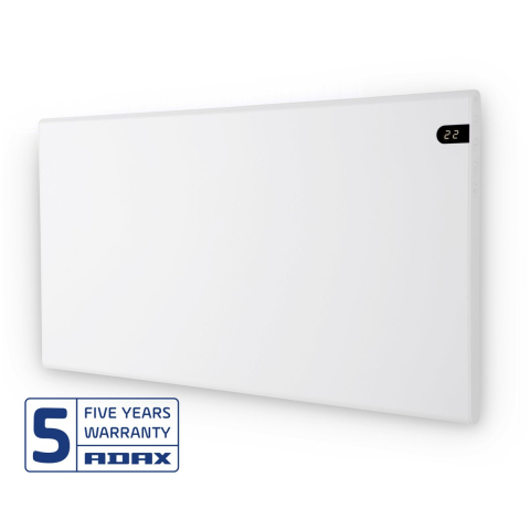 Adax Neo Panel Electric radiator 800W 230V 370x704x80mm White