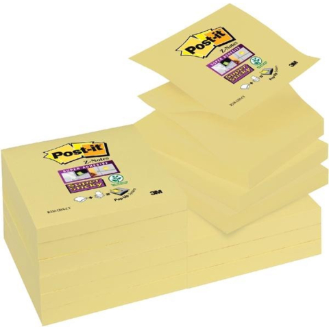 3M Post-it Super Sticky Z-Notes R330-12SS-CY