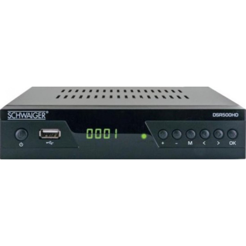 Schwaiger DSR 500 HD - Satellite TV Ontvanger